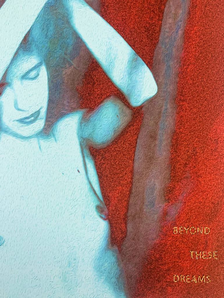 Original Art Deco Nude Mixed Media by Marly Indigo