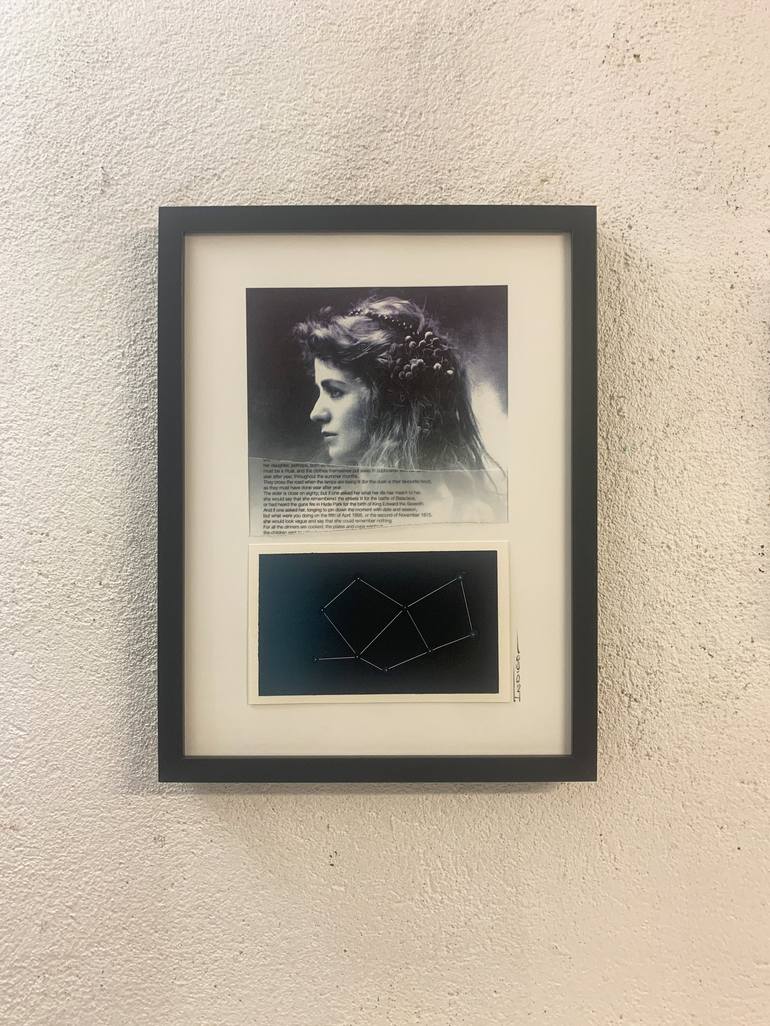Original Art Deco Women Mixed Media by Marly  Indigo