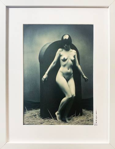 Original Art Deco Nude Printmaking by Marly  Indigo