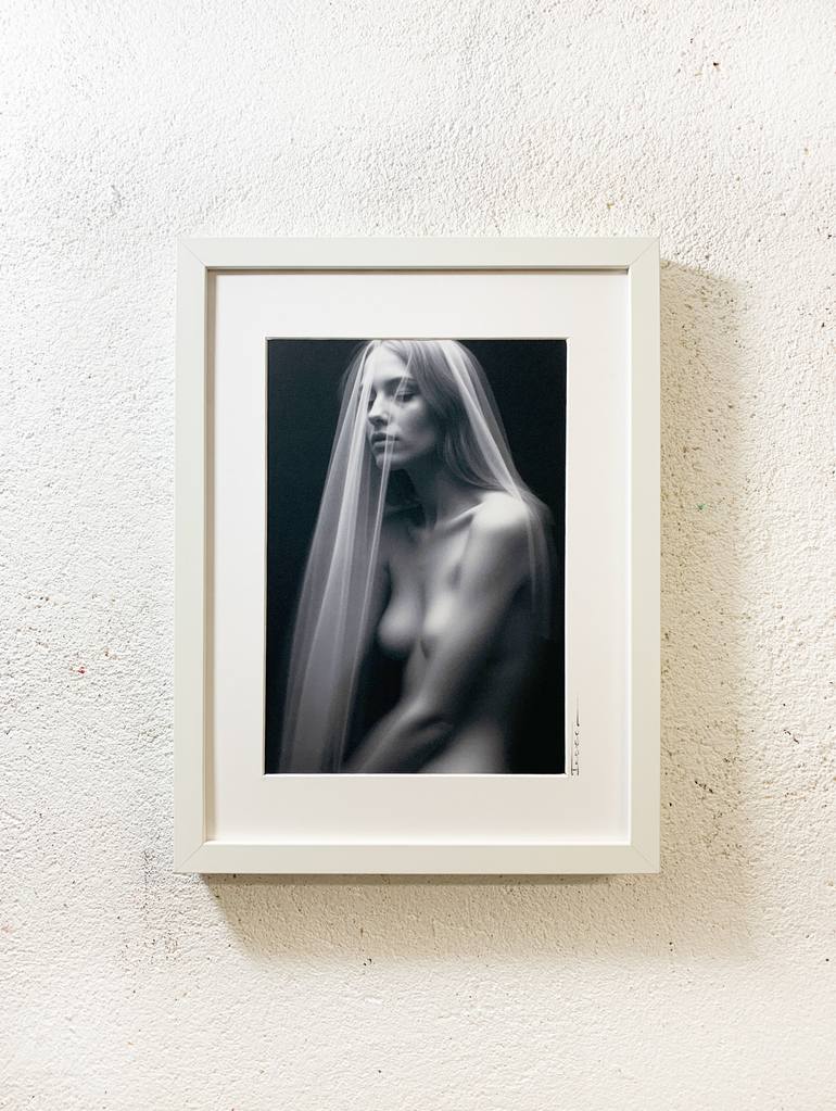 Original Art Deco Nude Printmaking by - I N D I G O  -