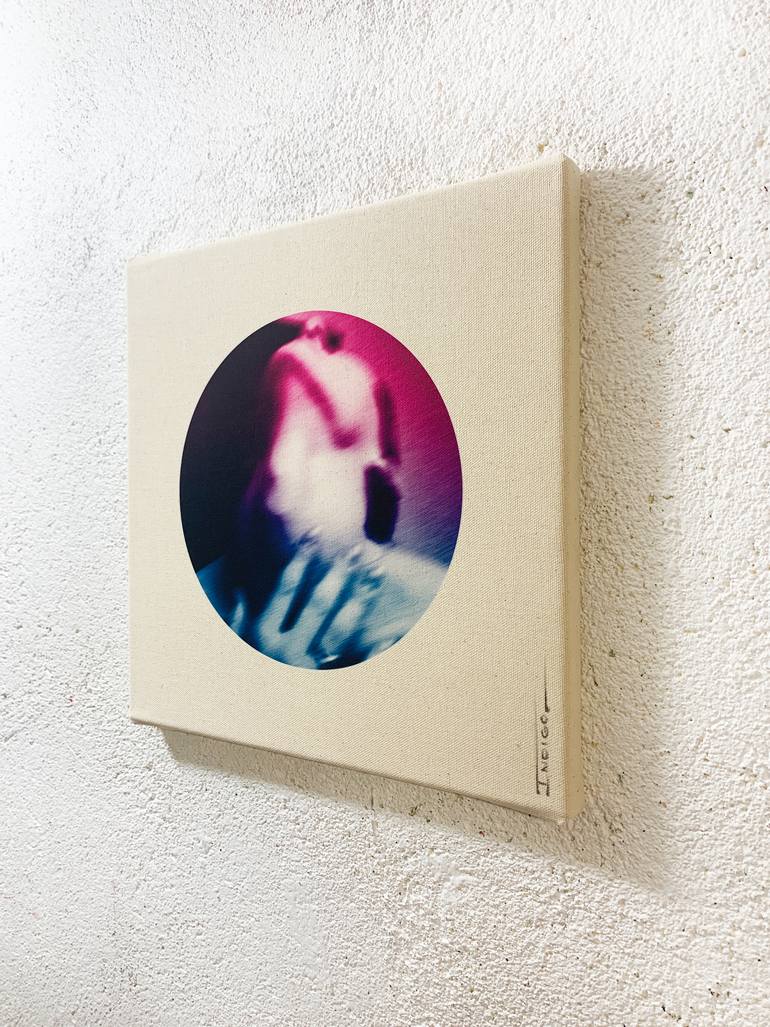 Original Art Deco Erotic Mixed Media by - I N D I G O  -