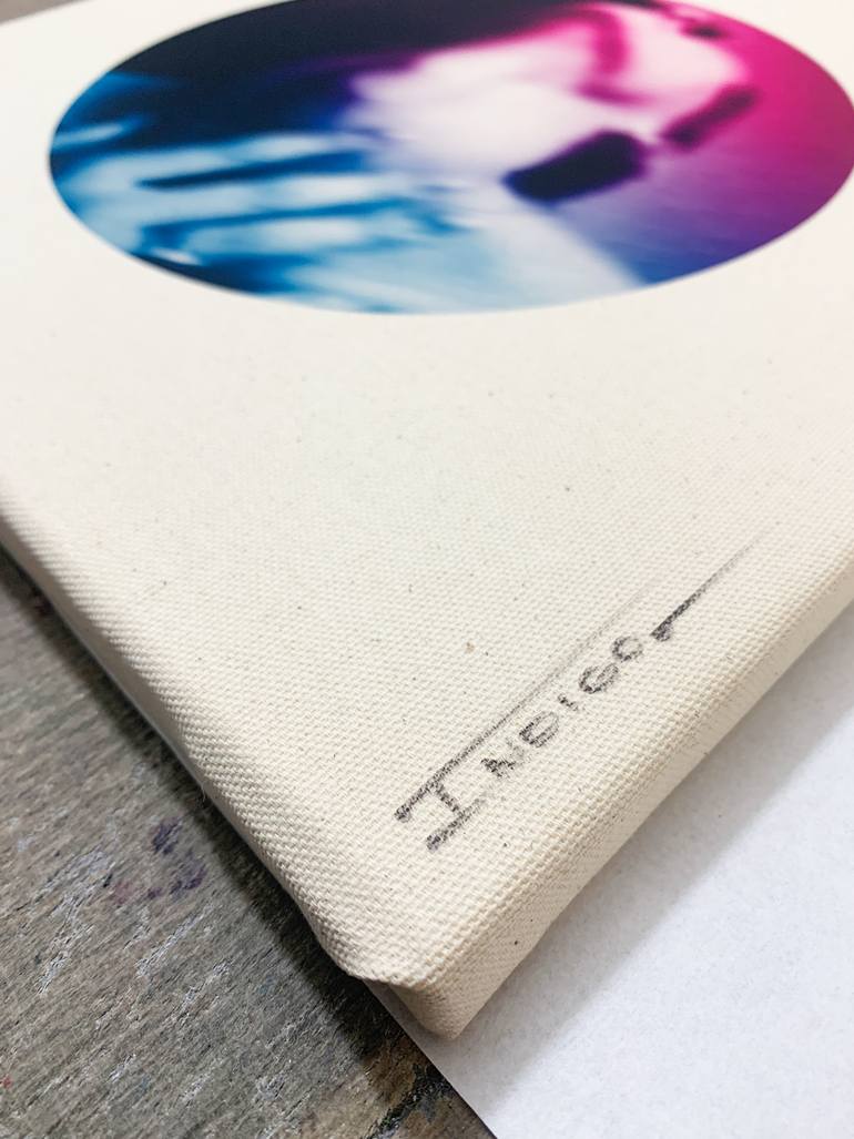 Original Art Deco Erotic Mixed Media by - I N D I G O  -