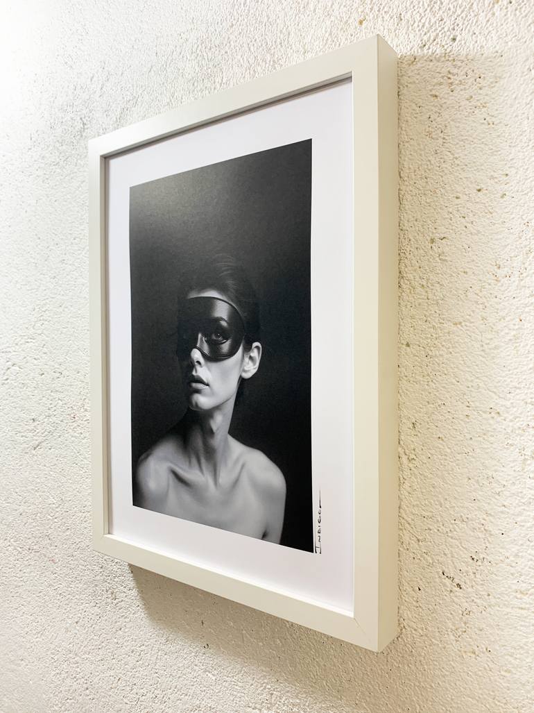Original Art Deco Erotic Printmaking by - I N D I G O  -