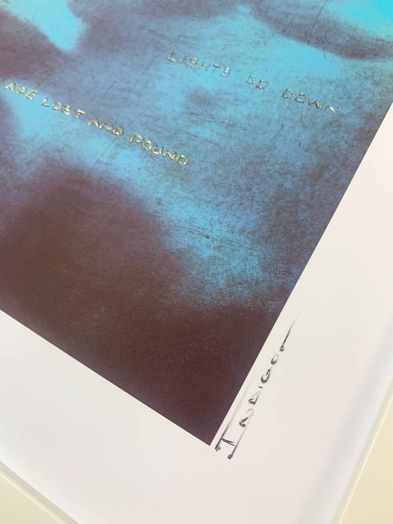 Original Art Deco Erotic Mixed Media by - I N D I G O  -