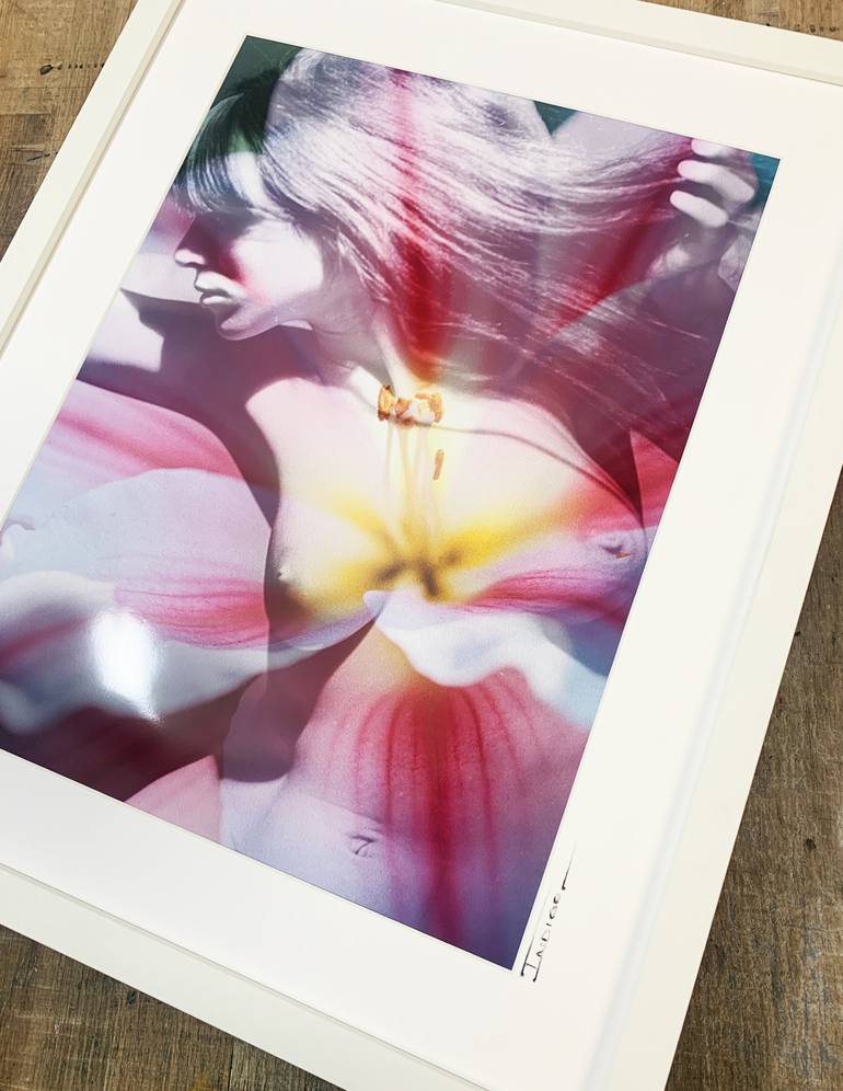 Original Art Deco Erotic Printmaking by - I N D I G O  -