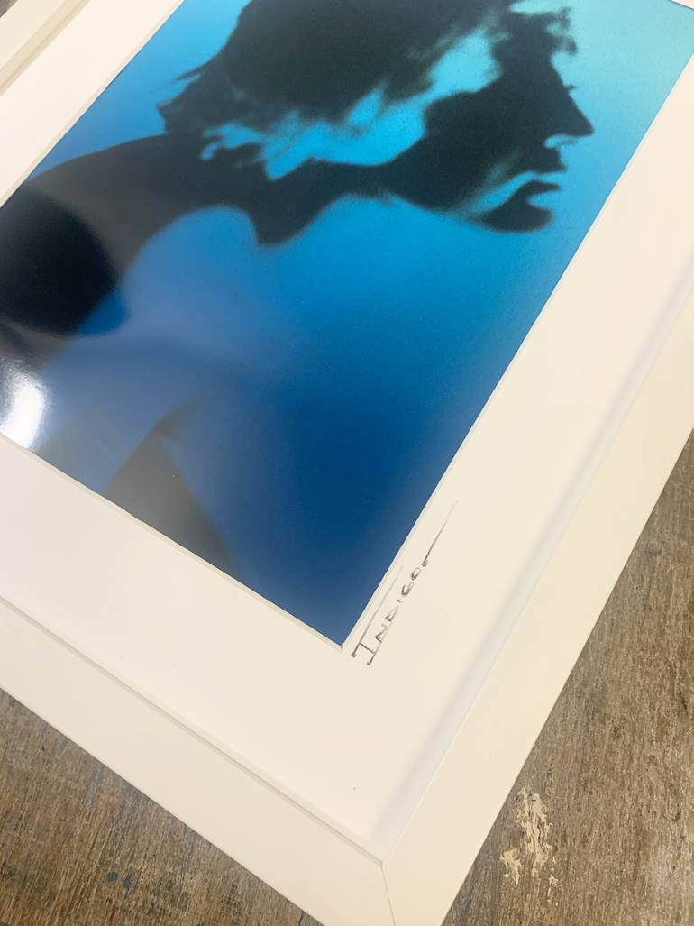 Original Art Deco Erotic Printmaking by - I N D I G O  -