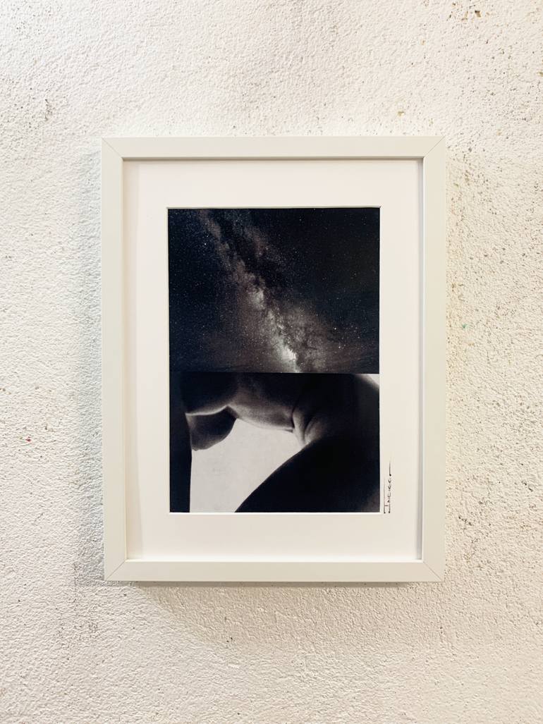 Original Art Deco Nude Printmaking by - I N D I G O  -