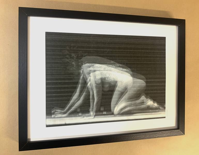 Original Dada Nude Printmaking by Marly Indigo