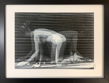 Original Art Deco Erotic Printmaking by Marly Indigo