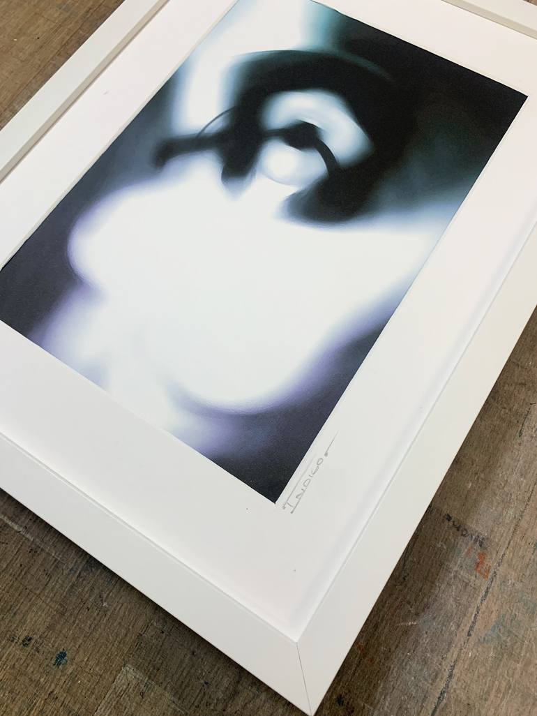 Original Dada Erotic Printmaking by Marly  Indigo