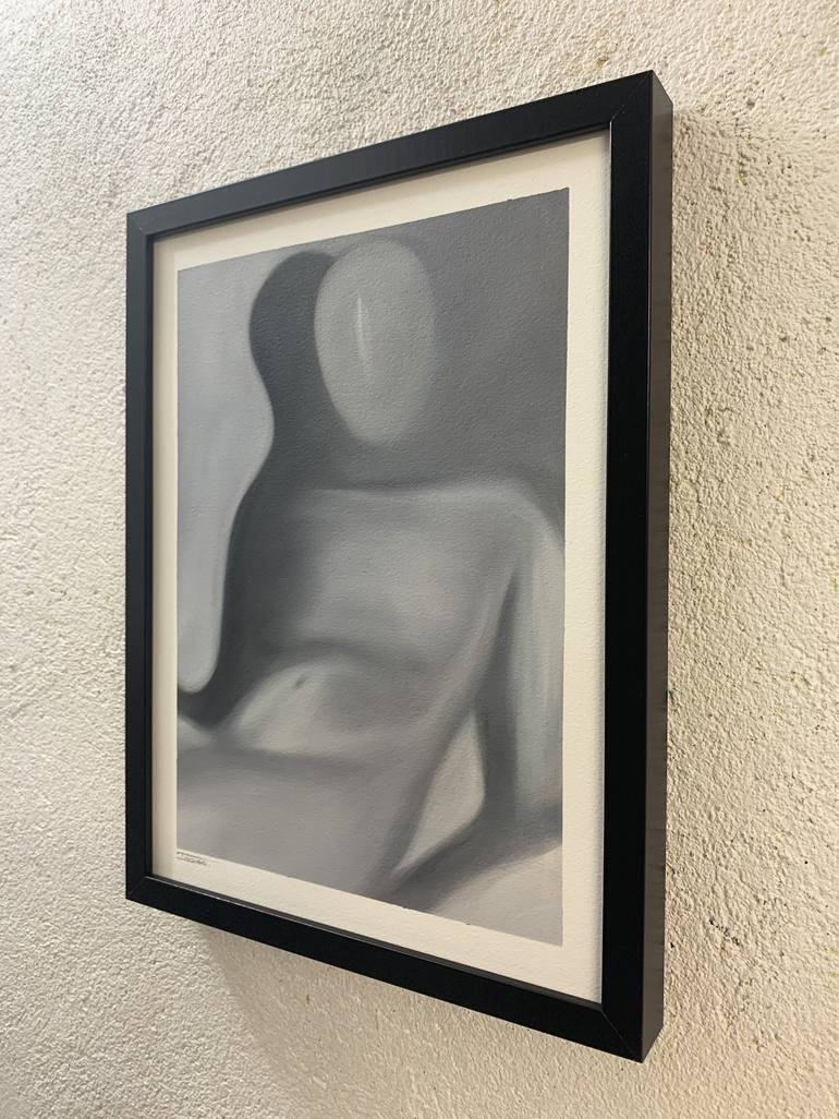 Original Figurative Nude Painting by Marly Indigo