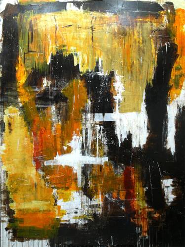 Original Fine Art Abstract Paintings by Ole Jauch