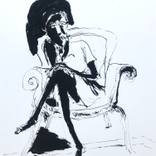 Black woman by Huneau Denis