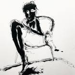 Black woman 3 by Huneau Denis