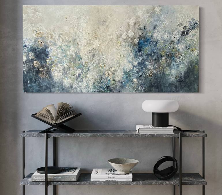 Original Abstract Expressionism Abstract Painting by Wietzie Gerber