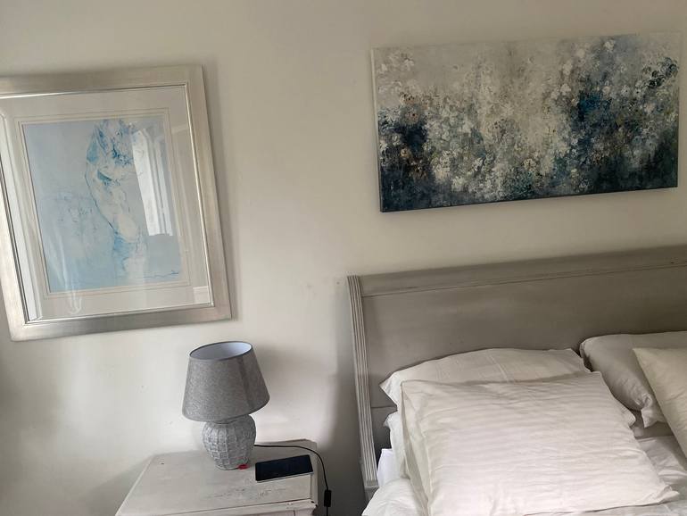 Original Abstract Expressionism Abstract Painting by Wietzie Gerber