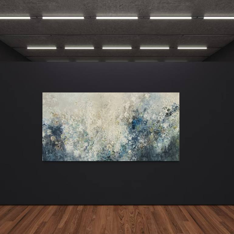 Original Abstract Expressionism Abstract Painting by Wietzie Gerber