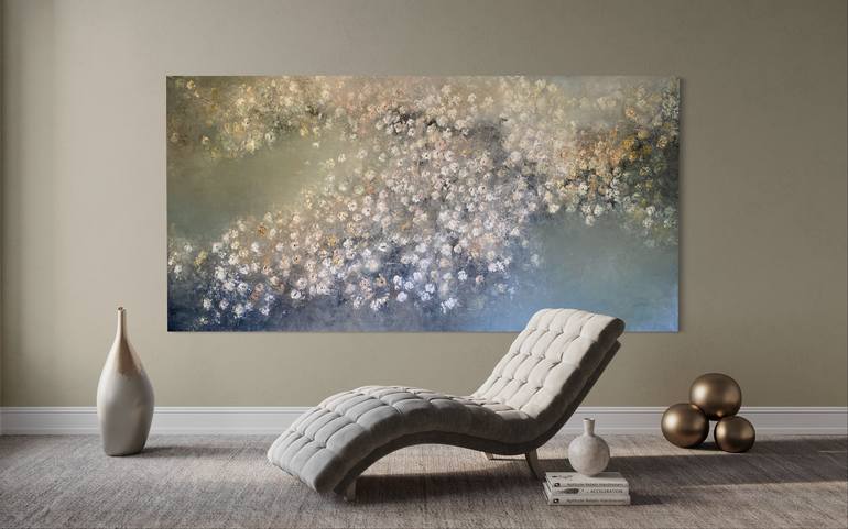 Original Abstract Nature Painting by Wietzie Gerber