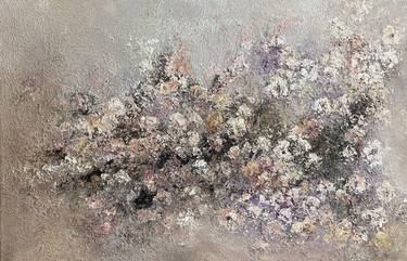 Original Abstract Floral Paintings by Wietzie Gerber