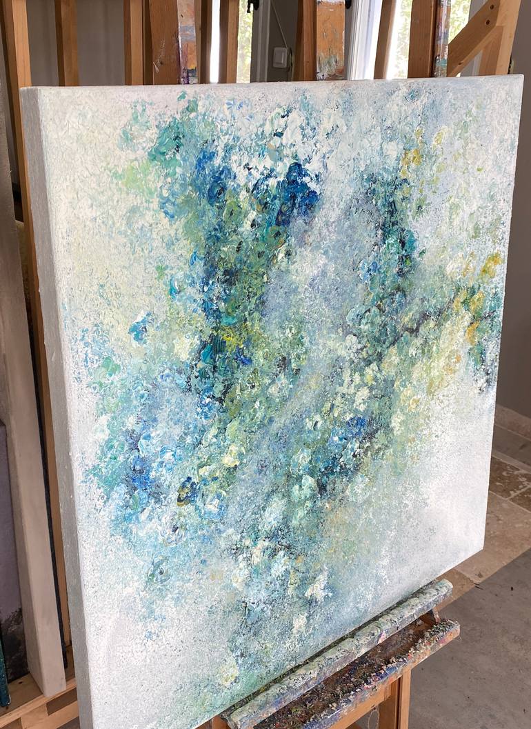 Original Abstract Nature Painting by Wietzie Gerber