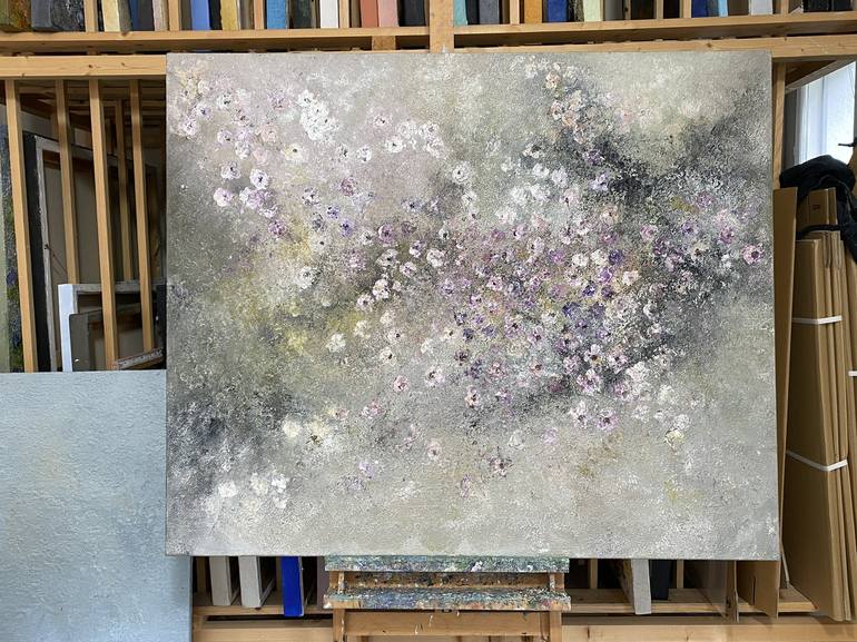 Original Abstract Nature Painting by Wietzie Gerber