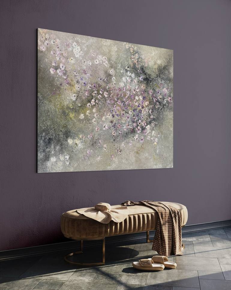 Original Abstract Nature Painting by Wietzie Gerber