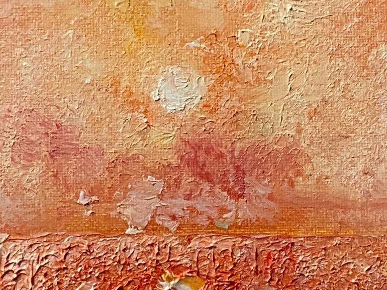 Original Abstract Landscape Painting by Wietzie Gerber