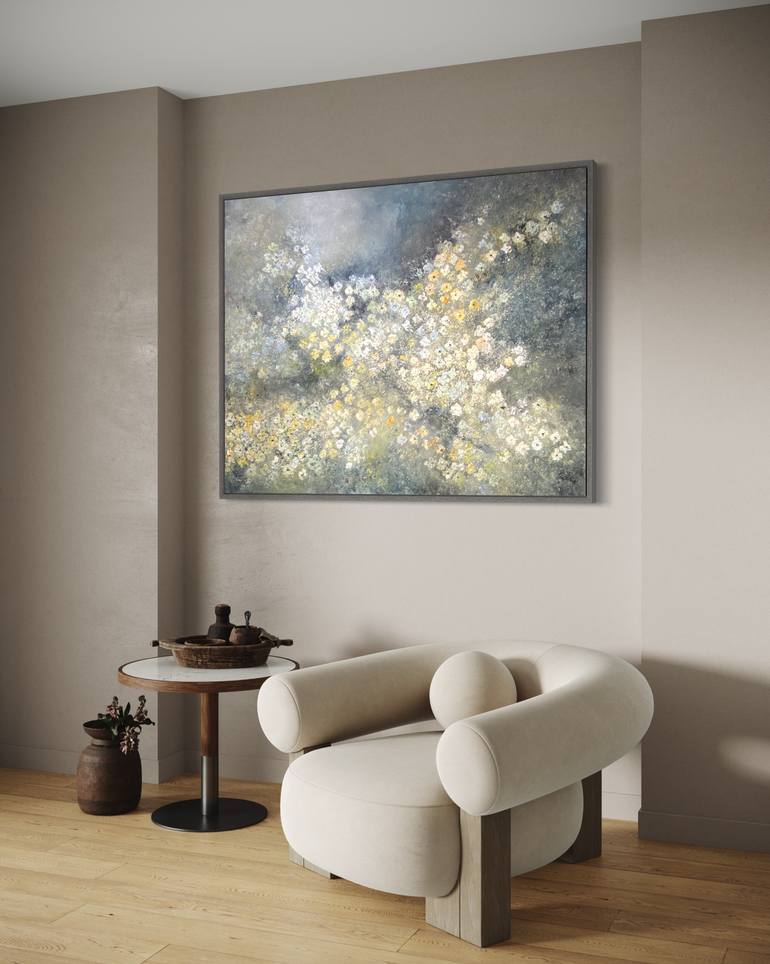 Original Abstract Nature Painting by Wietzie Gerber