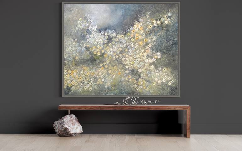 Original Abstract Nature Painting by Wietzie Gerber