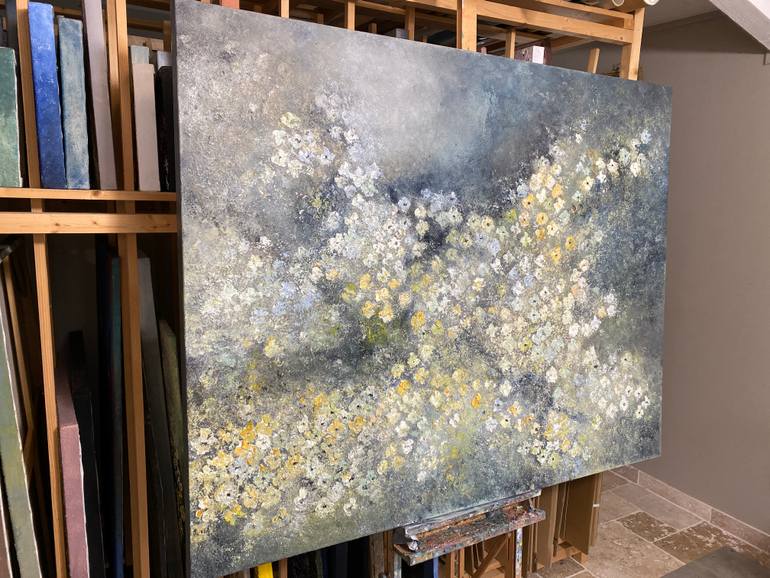 Original Abstract Nature Painting by Wietzie Gerber