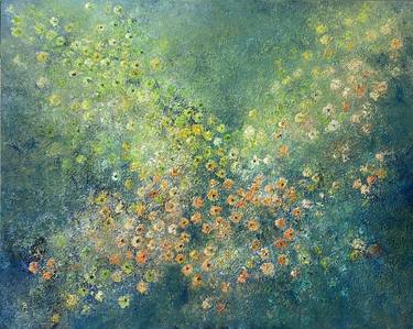 Original Abstract Nature Paintings by Wietzie Gerber