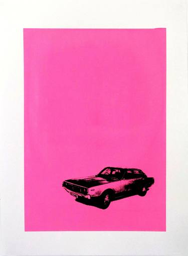 Original Documentary Automobile Printmaking by Jonathan Armstrong