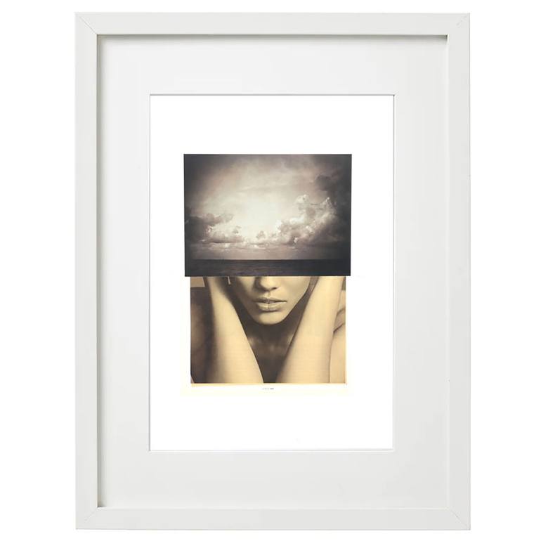 Original Expressionism Abstract Collage by Jonathan Armstrong