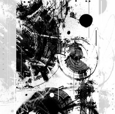 Print of Abstract Mixed Media by Sergii Simutin