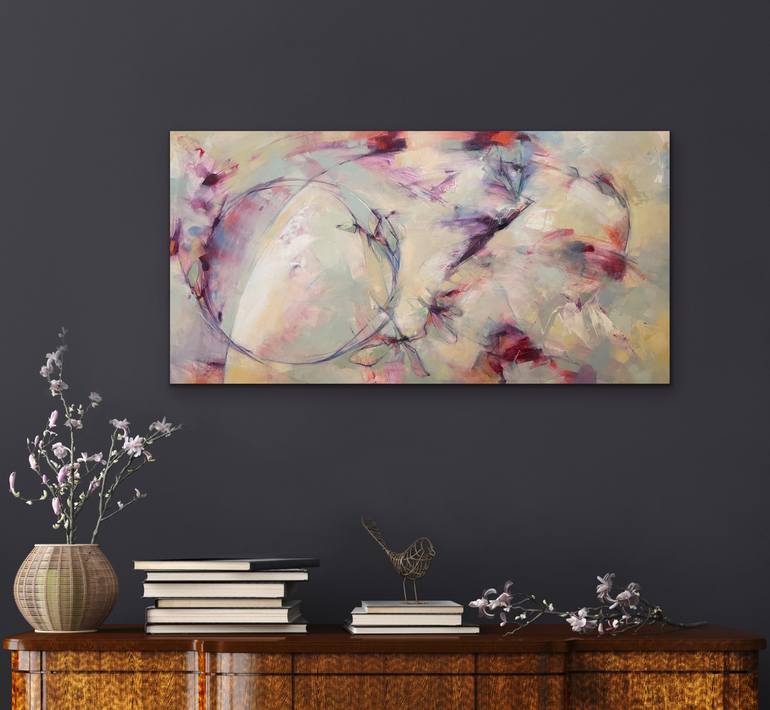 Original Abstract Expressionism Abstract Painting by AnnMarie LeBlanc