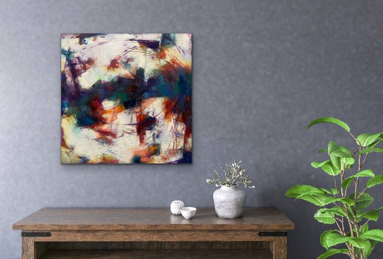 Original Abstract Expressionism Abstract Painting by AnnMarie LeBlanc