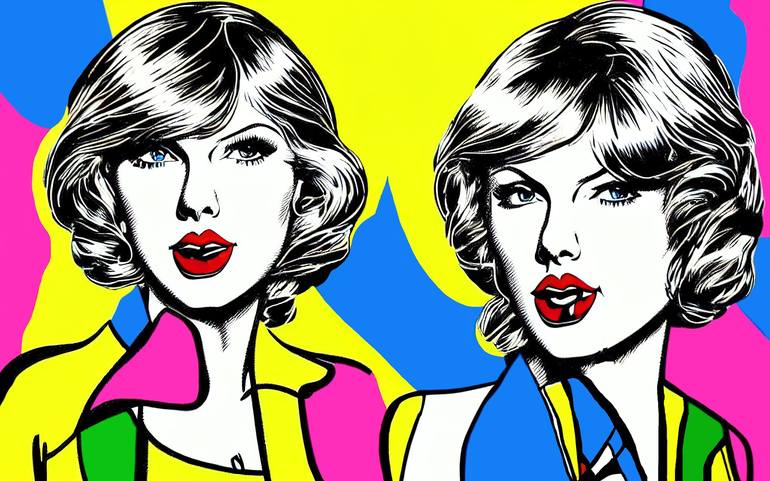 Taylor Swift Painting by Diana Ringo