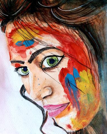 Original Fine Art Popular culture Painting by Shweta Singh