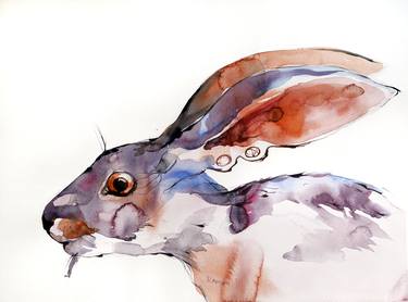 Original Animal Paintings by Alisa Adamsone