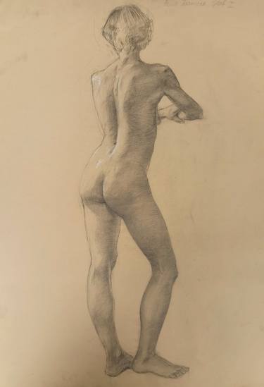 Original Nude Drawings by Alisa Adamsone