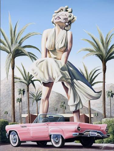 Original Car Paintings by Chris Riley