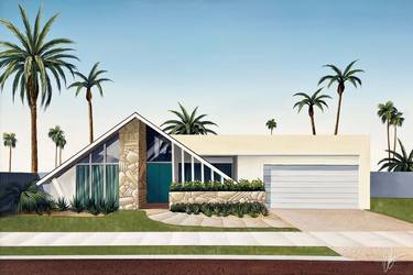 Original Fine Art Architecture Paintings by Chris Riley