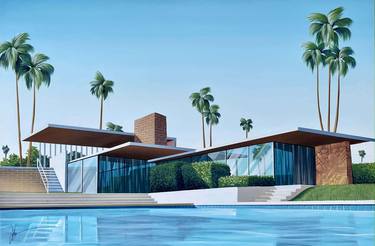 Original Architecture Paintings by Chris Riley