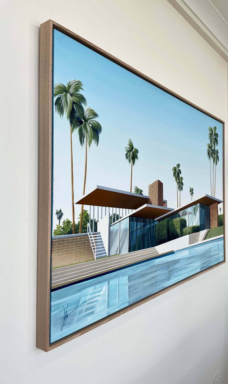 Original Realism Architecture Painting by Chris Riley