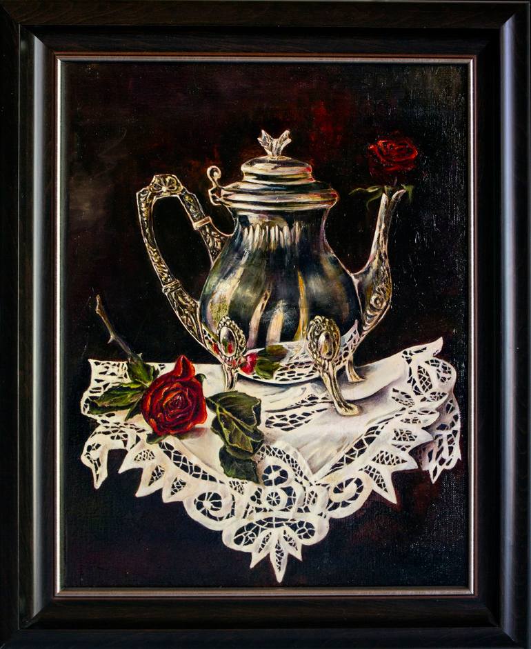 Original Contemporary Still Life Painting by Inga Login