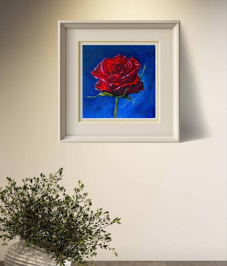 Original Realism Floral Painting by Inga Login