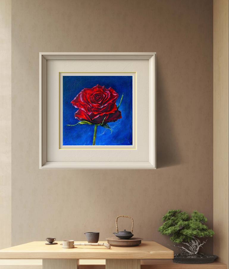 Original Realism Floral Painting by Inga Login