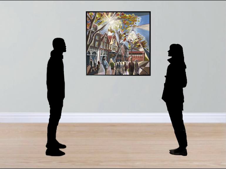 Original Figurative Light Painting by René Wissink