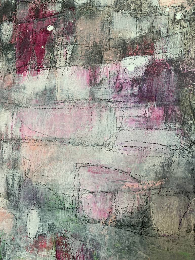 Original Abstract Expressionism Abstract Painting by Victoria Klepilina Rashidkhani 