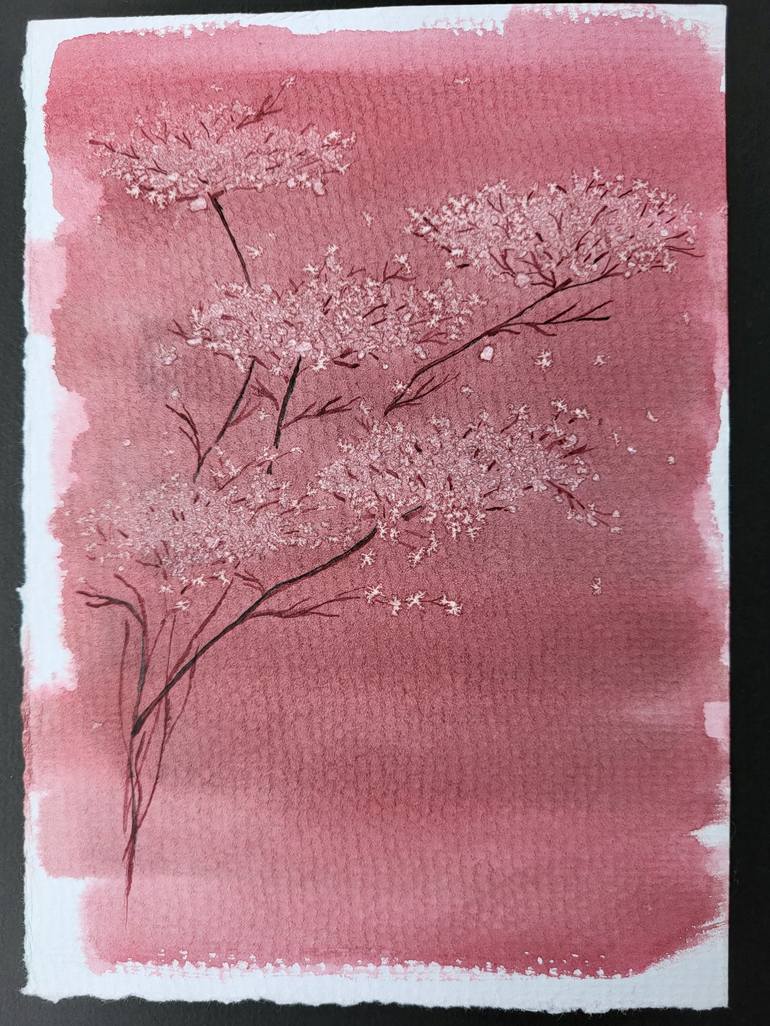 Original Floral Painting by Tori Min